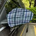 Plaid Denim Jeans Pattern Print Car Side Mirror Covers
