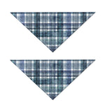 Plaid Denim Jeans Pattern Print Dog Bandana
