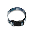 Plaid Denim Jeans Pattern Print Dog Collar