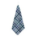Plaid Denim Jeans Pattern Print Hand Towel