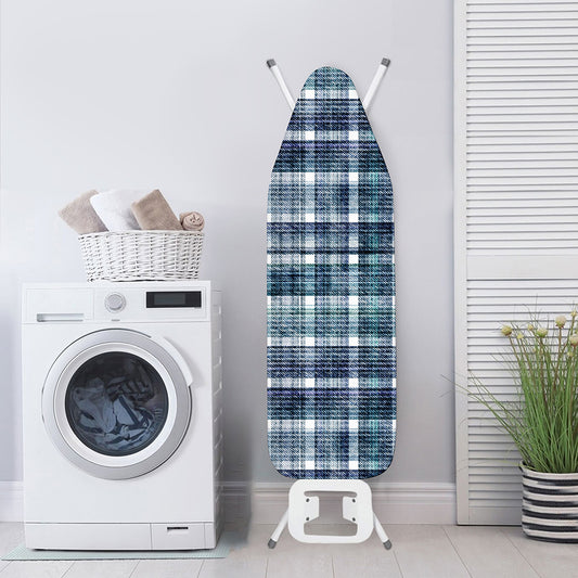 Plaid Denim Jeans Pattern Print Ironing Board Cover