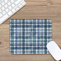 Plaid Denim Jeans Pattern Print Mouse Pad
