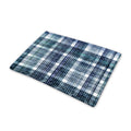 Plaid Denim Jeans Pattern Print Pet Cooling Mat Cover