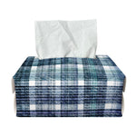 Plaid Denim Jeans Pattern Print Rectangle Tissue Box Cover