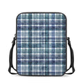 Plaid Denim Jeans Pattern Print Rectangular Crossbody Bag