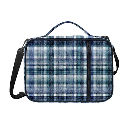 Plaid Denim Jeans Pattern Print Shoulder Strap Bible Bag