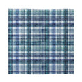 Plaid Denim Jeans Pattern Print Silk Bandana