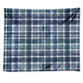 Plaid Denim Jeans Pattern Print Tapestry