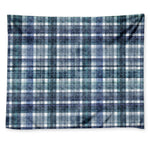 Plaid Denim Jeans Pattern Print Tapestry