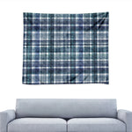 Plaid Denim Jeans Pattern Print Tapestry