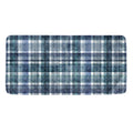 Plaid Denim Jeans Pattern Print Towel