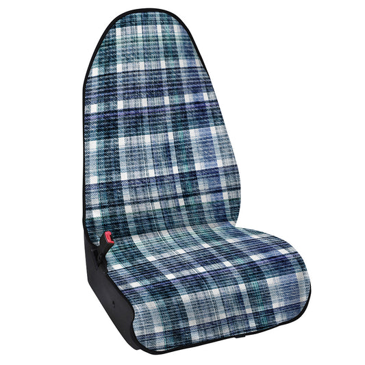 Plaid Denim Jeans Pattern Print Waterproof Car Seat Cover