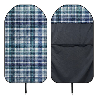 Plaid Denim Jeans Pattern Print Waterproof Car Seat Cover
