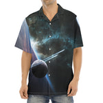 Planet And Space Print Aloha Shirt