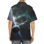 Planet And Space Print Aloha Shirt