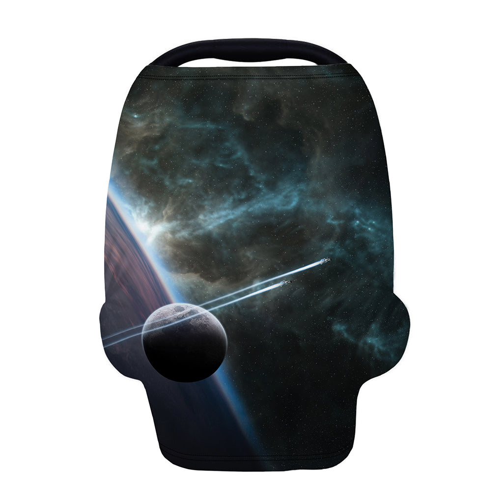 Planet And Space Print Baby Seat Cover