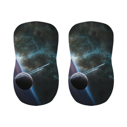 Planet And Space Print Bar Stool Covers
