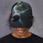 Planet And Space Print Baseball Cap