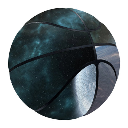Planet And Space Print Basketball