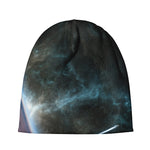 Planet And Space Print Beanie