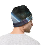 Planet And Space Print Beanie
