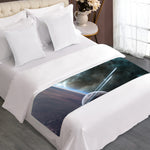 Planet And Space Print Bed Runner