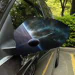 Planet And Space Print Car Side Mirror Covers