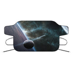 Planet And Space Print Car Windshield Snow Cover