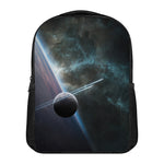 Planet And Space Print Casual Backpack