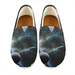 Planet And Space Print Casual Shoes