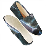Planet And Space Print Casual Shoes