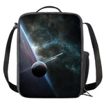 Planet And Space Print Crossbody Lunch Bag