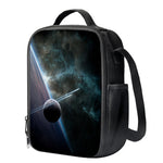 Planet And Space Print Crossbody Lunch Bag