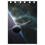 Planet And Space Print Curtain