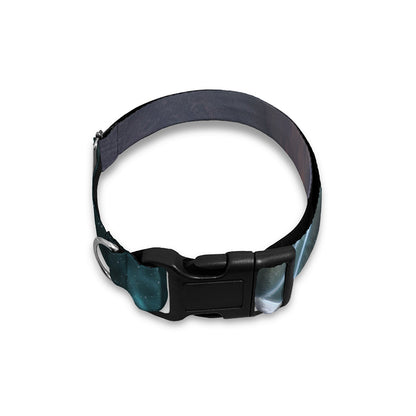 Planet And Space Print Dog Collar
