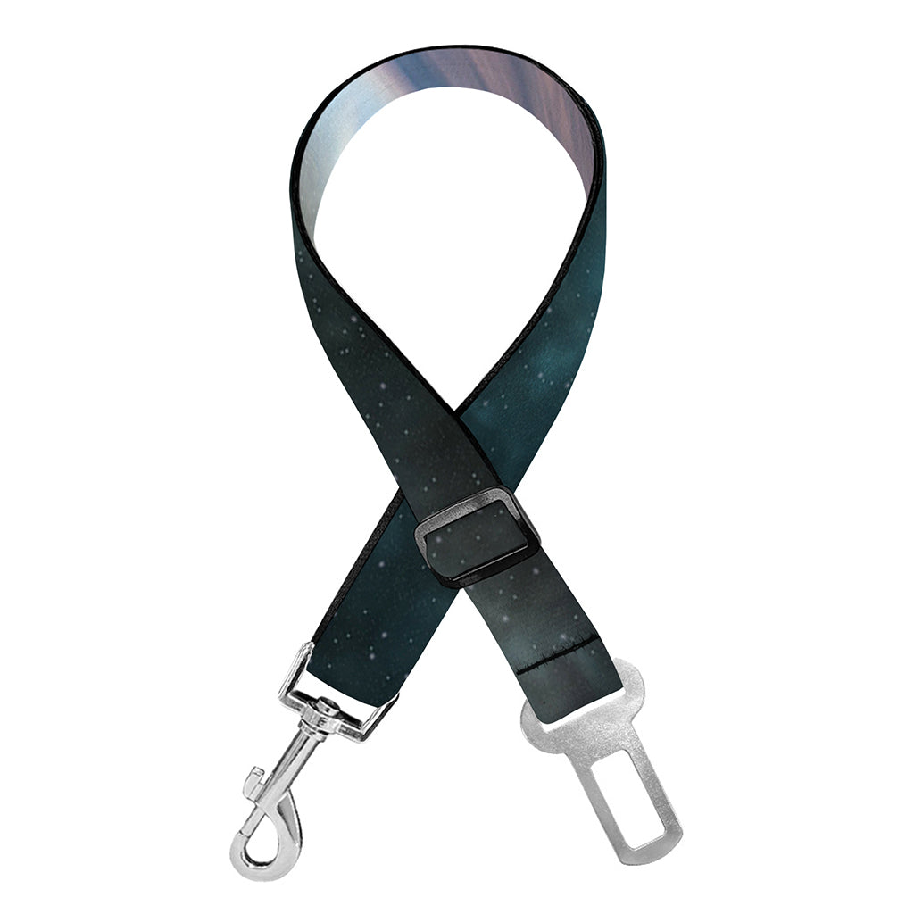 Planet And Space Print Dog Seat Belt