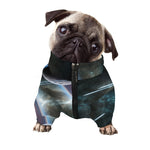 Planet And Space Print Dog Zip Up Jacket