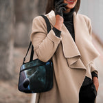 Planet And Space Print Double Strap Bible Bag