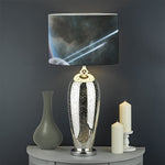 Planet And Space Print Drum Lamp Shade