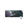 Planet And Space Print Extended Mouse Pad