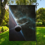 Planet And Space Print Garden Flag