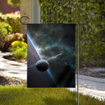 Planet And Space Print House Flag