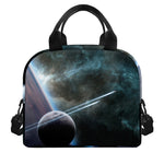 Planet And Space Print Insulated Lunch Bag