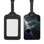 Planet And Space Print Luggage Tag