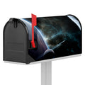 Planet And Space Print Mailbox Cover