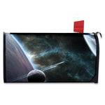 Planet And Space Print Mailbox Cover
