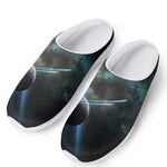 Planet And Space Print Mesh Casual Shoes