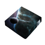 Planet And Space Print Outdoor Seat Cushion Cover