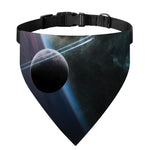 Planet And Space Print Over The Collar Dog Bandana