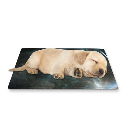 Planet And Space Print Pet Cooling Mat Cover
